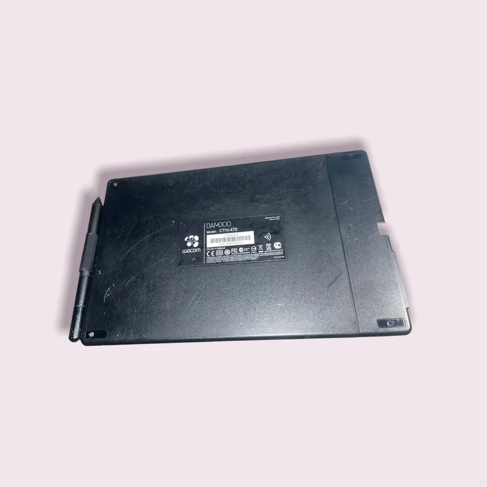 🔥 Wacom Bamboo CTH-470 Graphics Touchpad Drawing Tablet UnTested As Is 🔥